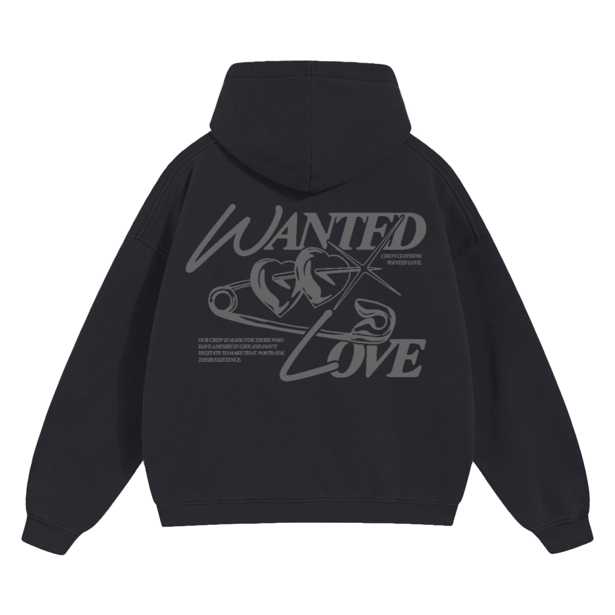 Wanted Hood (Black)
