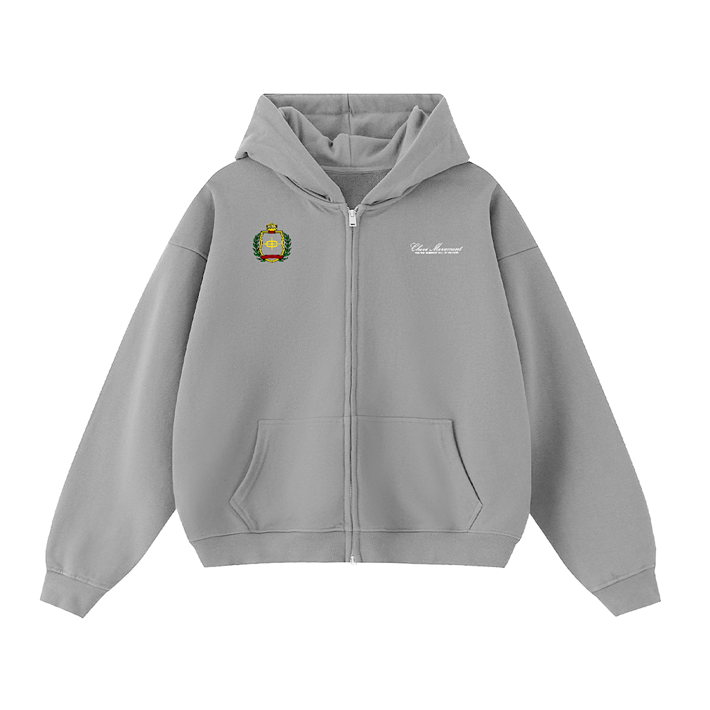 MOVEMENT ZIPPER (SMOKE GREY)