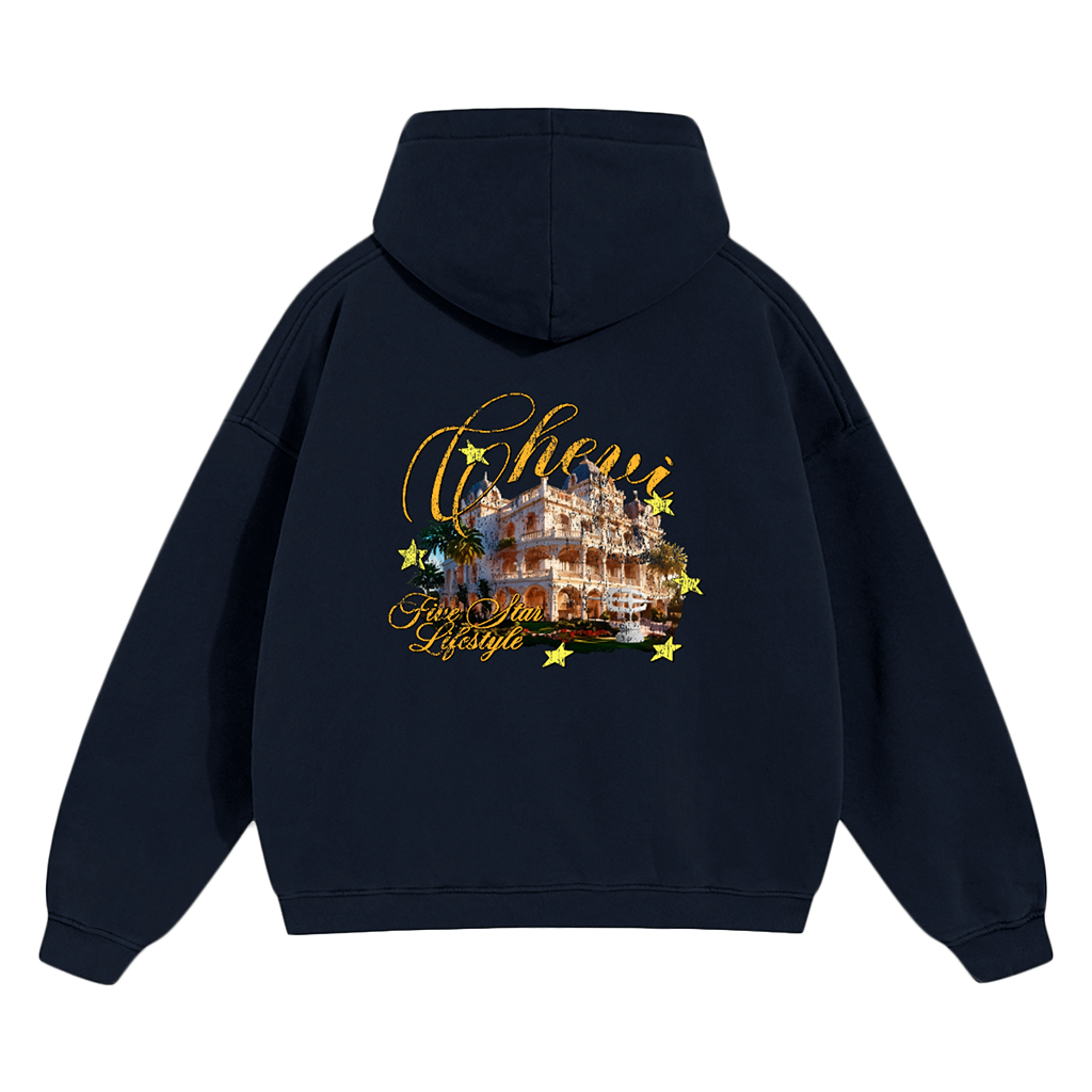 HOTEL HOODIE (NAVY BLUE)