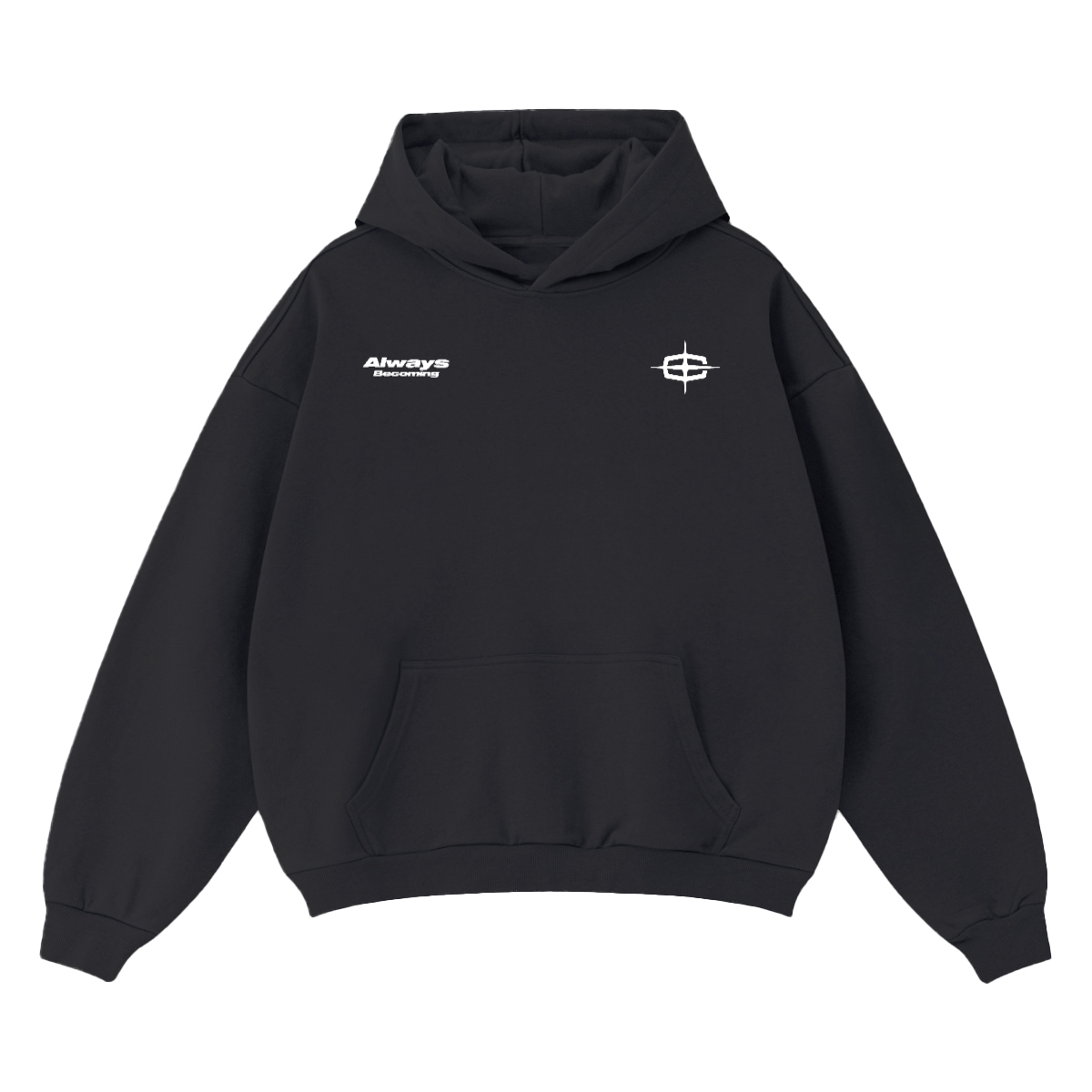 BECOMING HOODIE (BLACK)