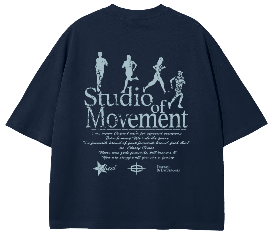 MOVEMENT TEE (NAVY)