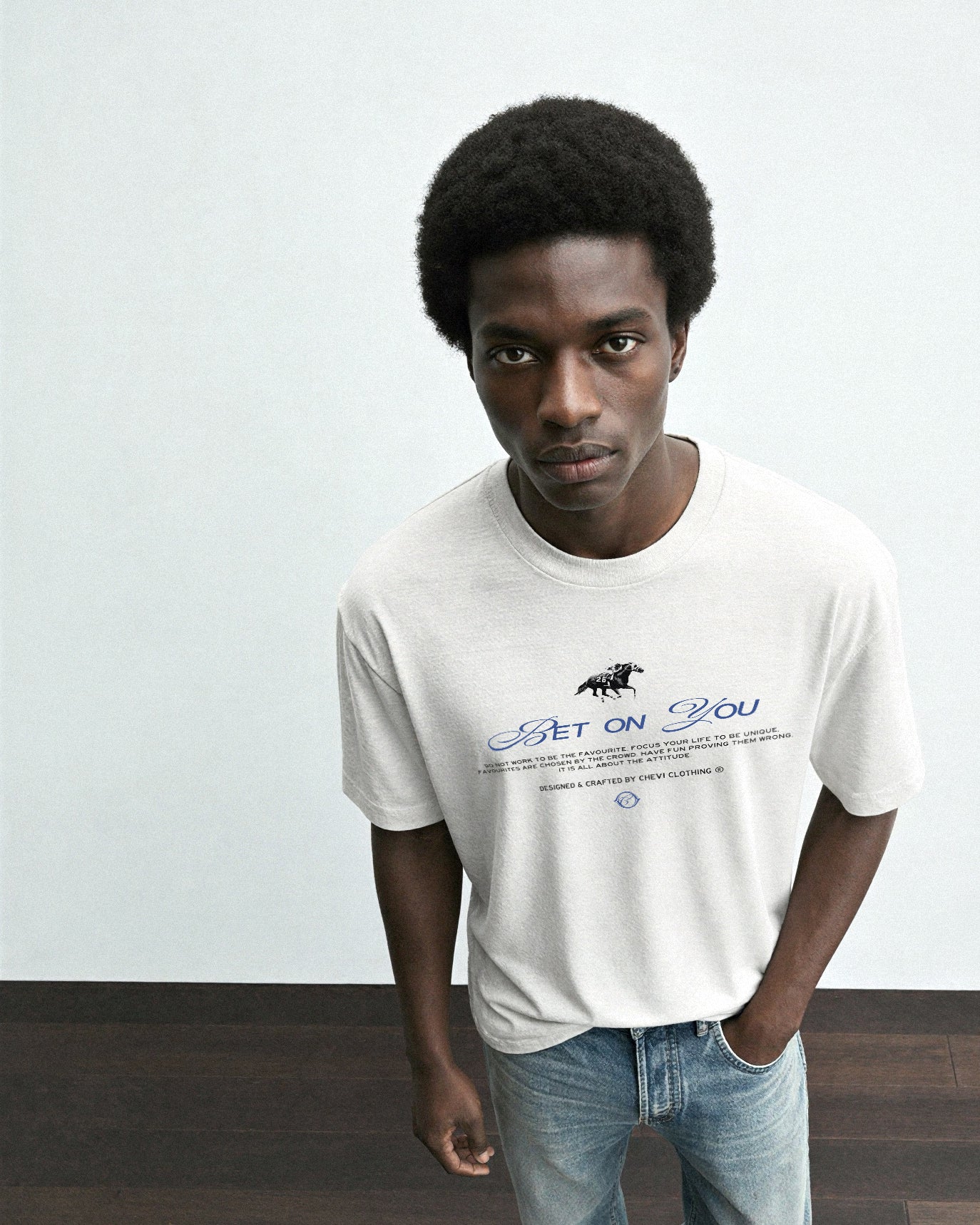 BET ON YOU TEE (WHITE)