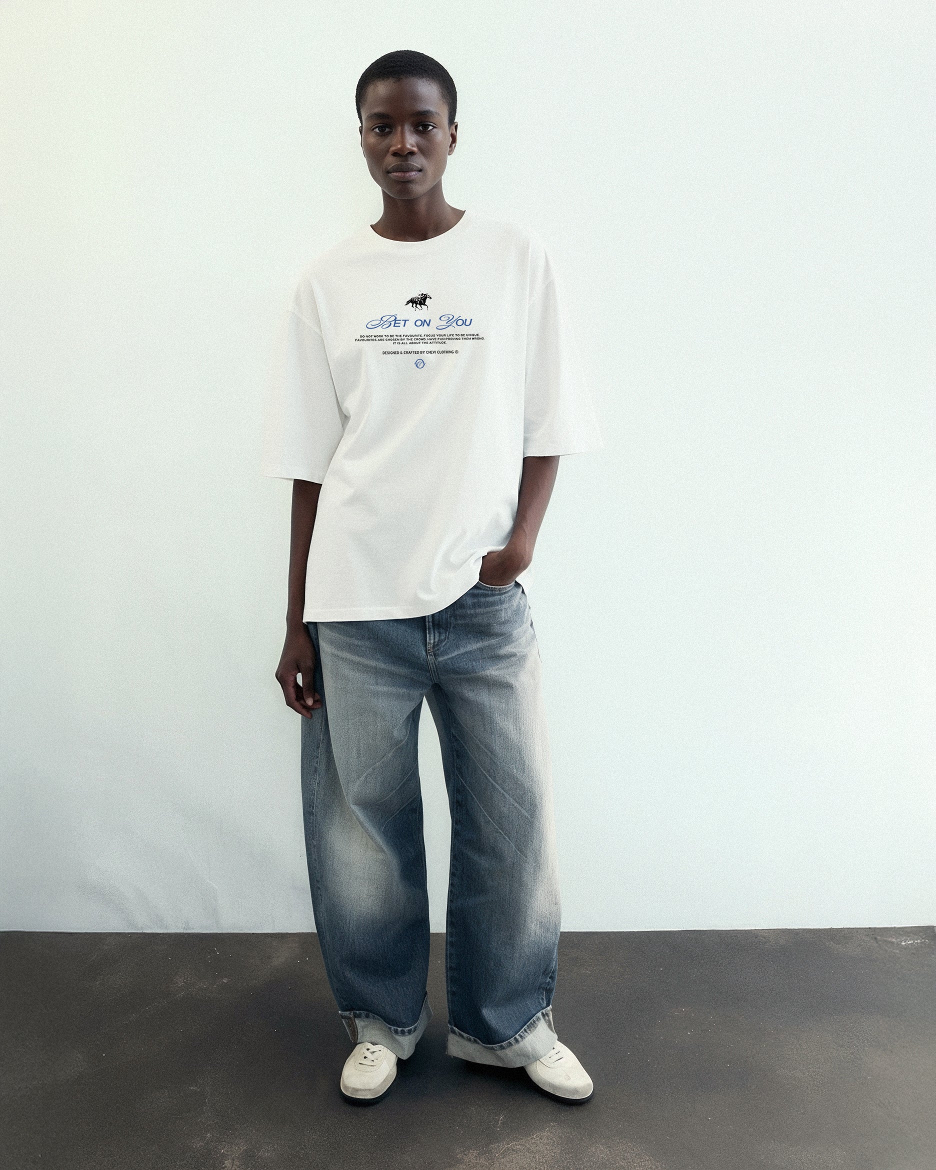 BET ON YOU TEE (WHITE)