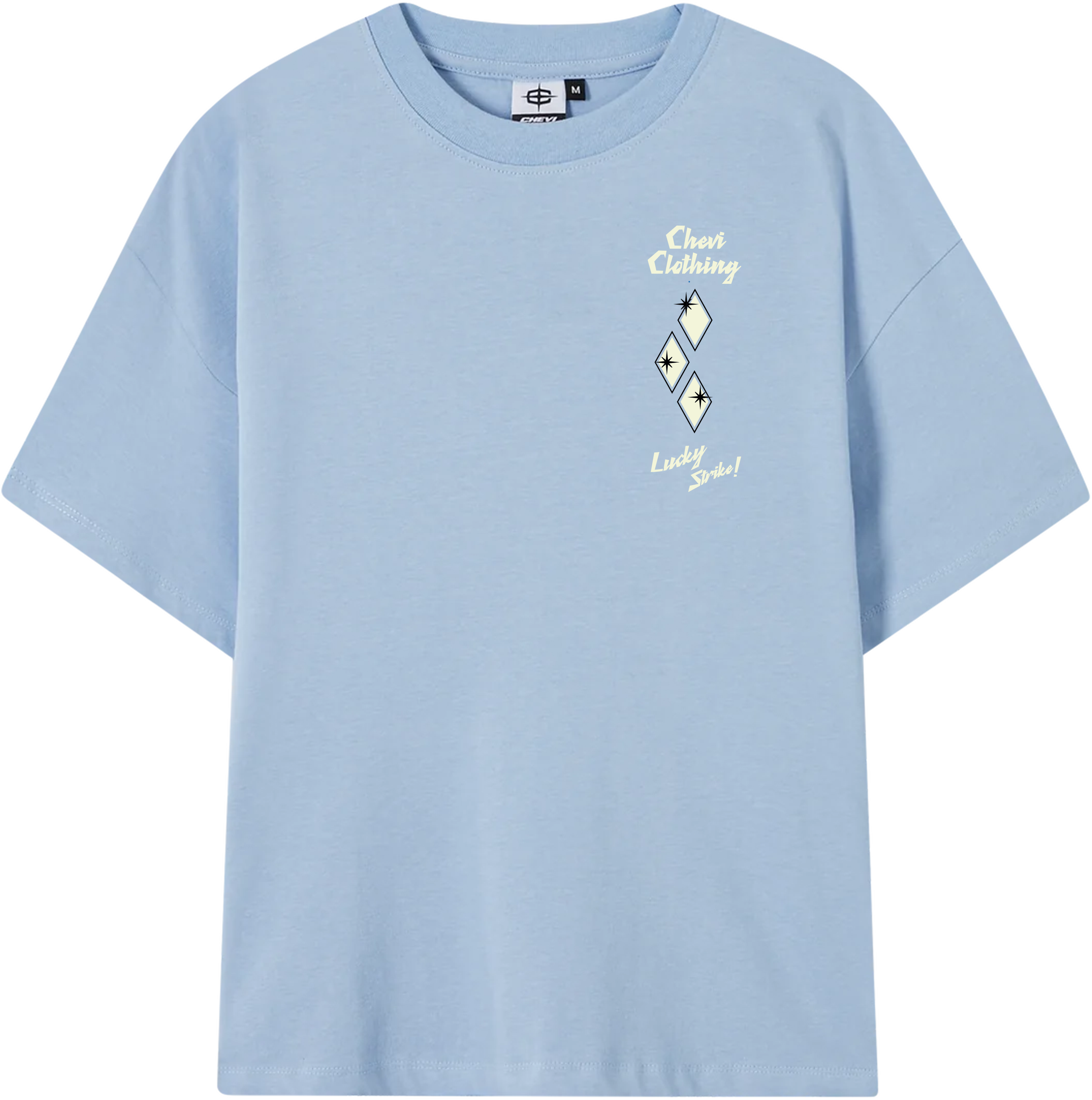 Bowling Tee (Baby Blue)