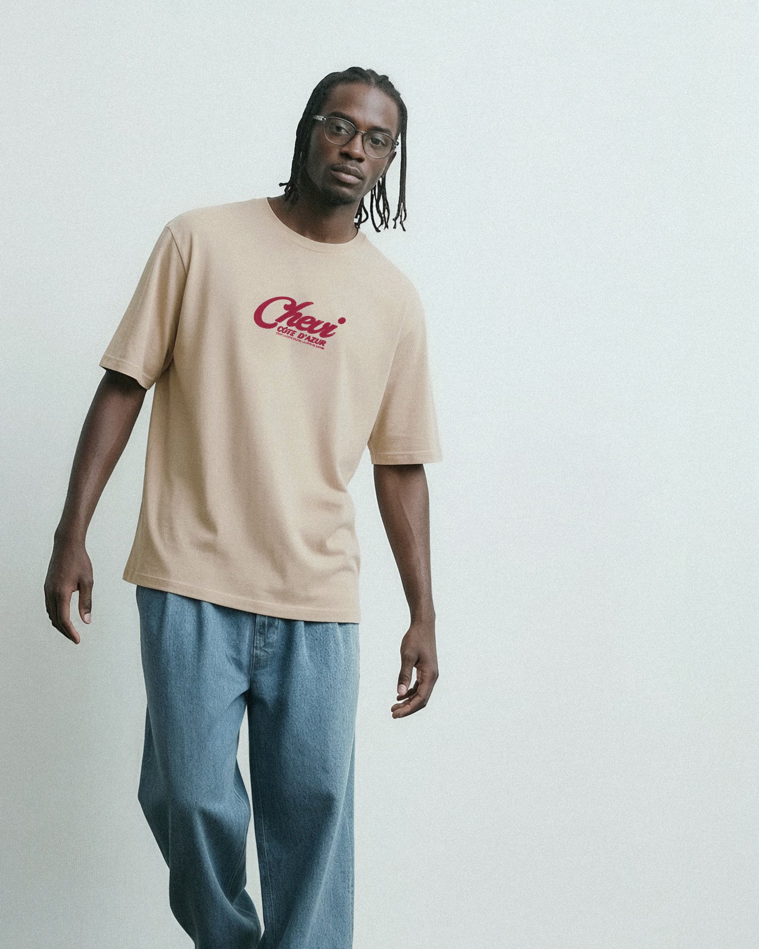 Classy Chaos Tee (Beige)