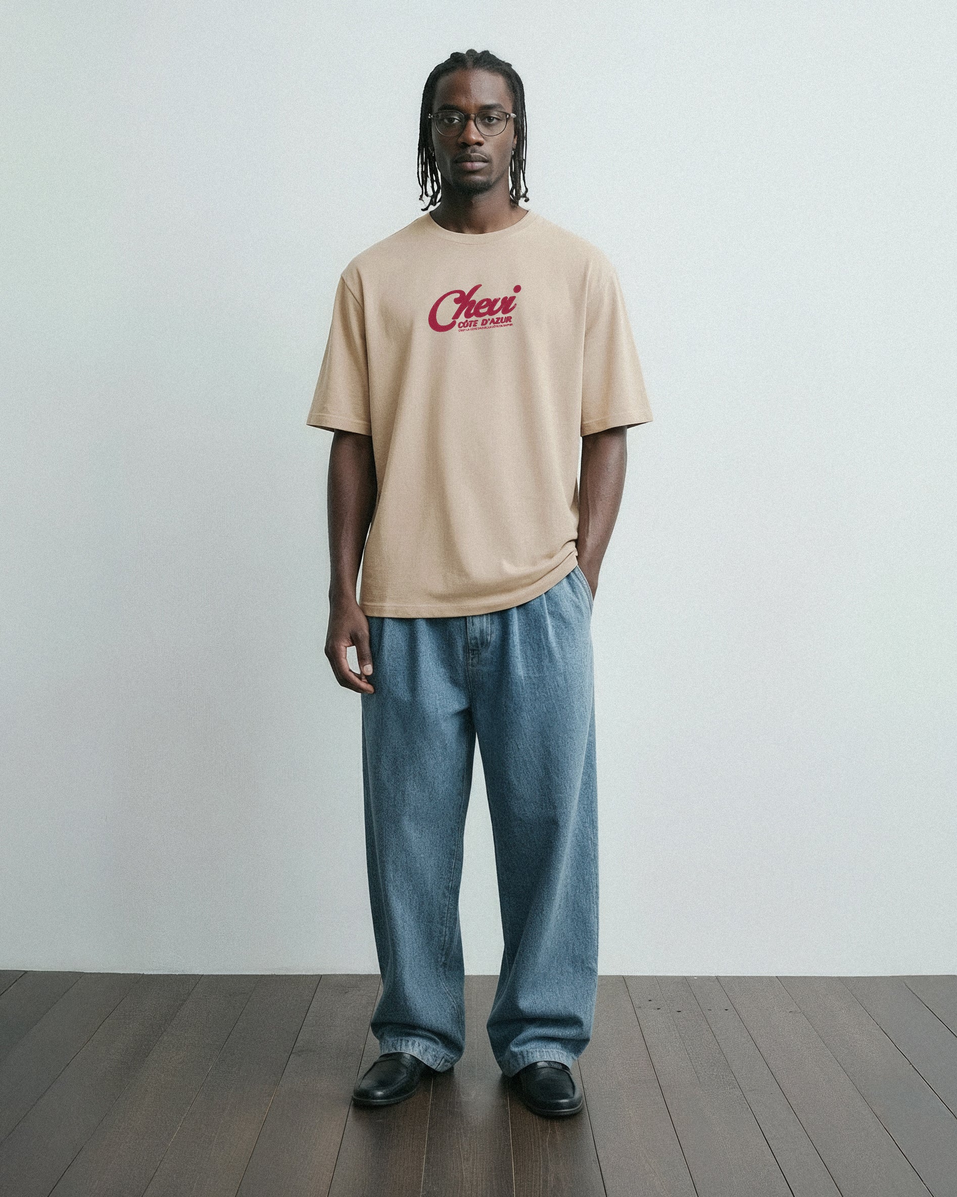 Classy Chaos Tee (Beige)