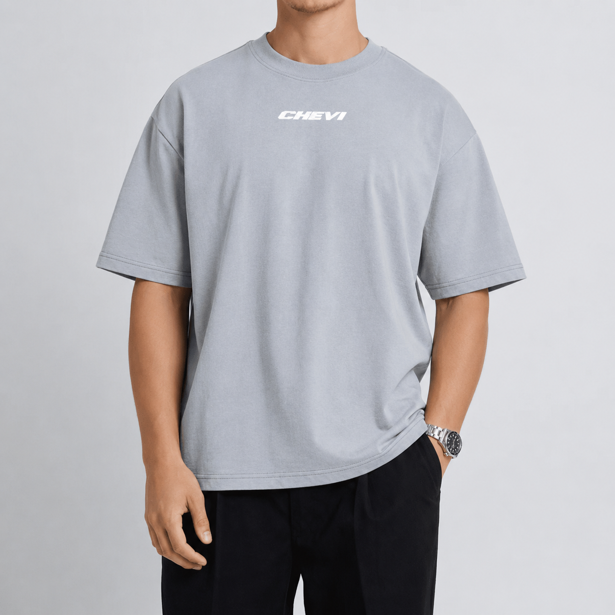 THE "BASIC" GREY T-SHIRT