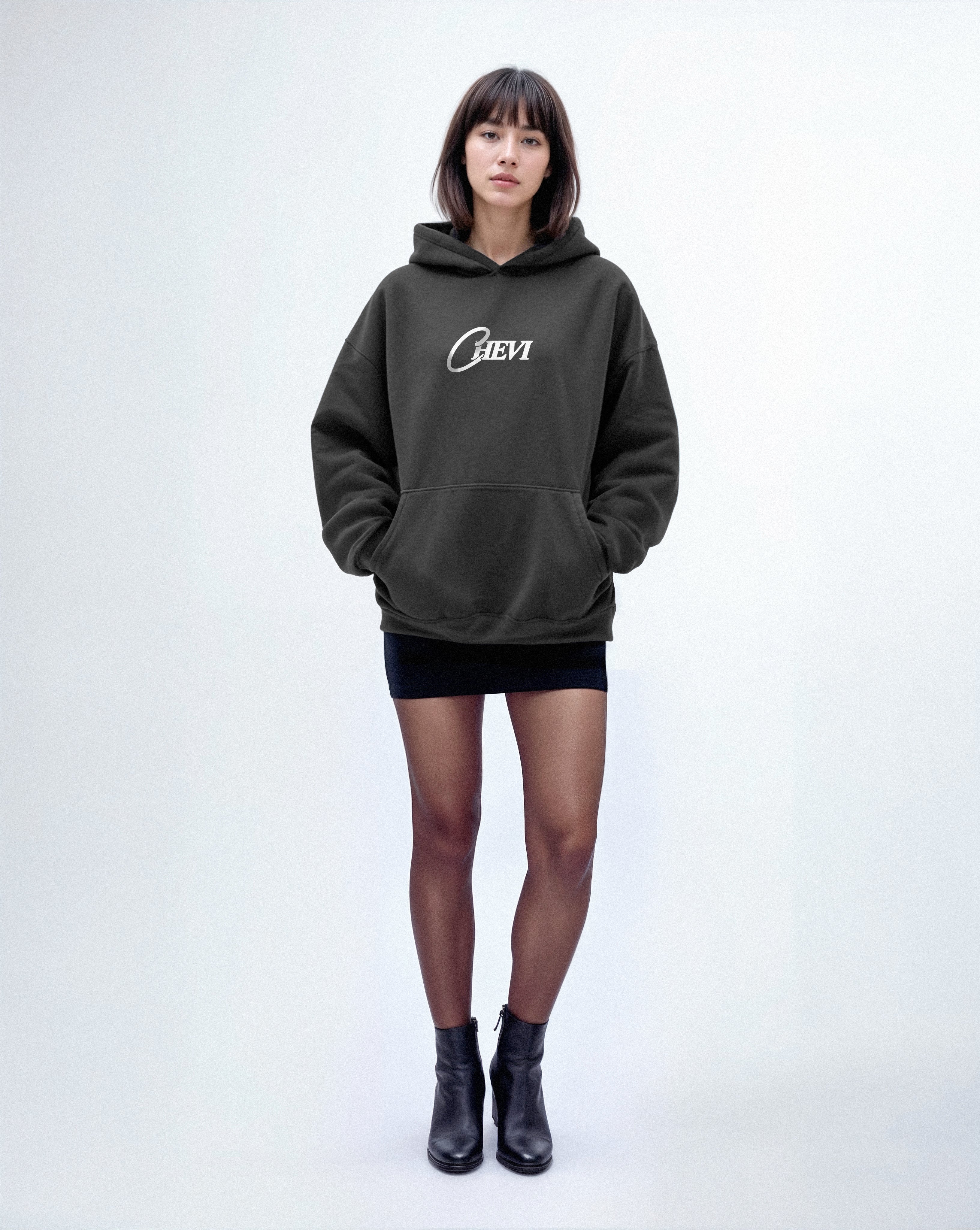 WANTED HOOD (DARK GREY)