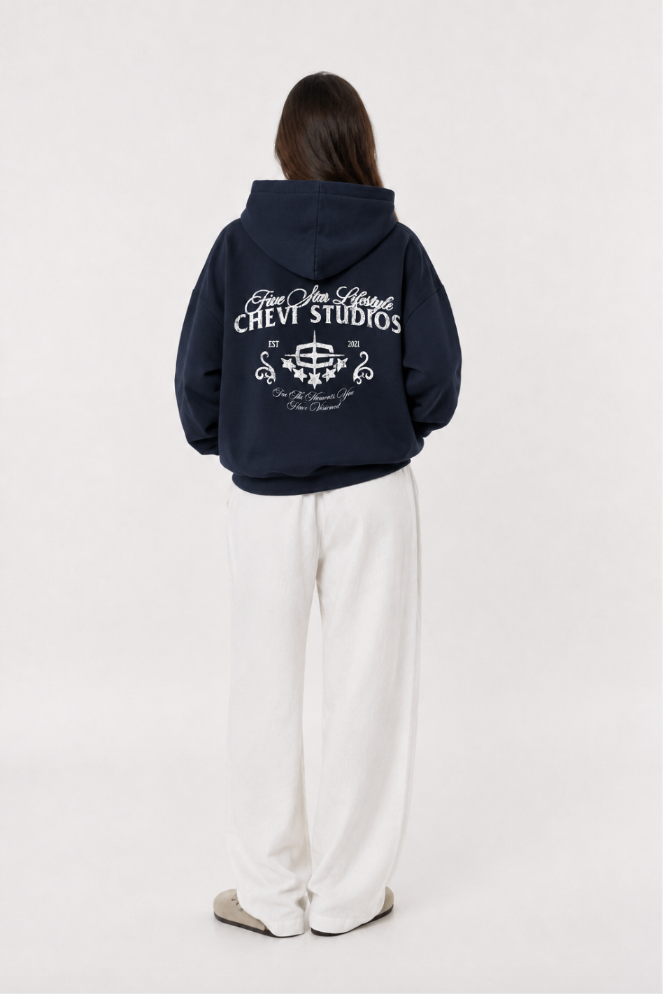 THE "CHEVICLO" HEAVY HOOD (NAVY)