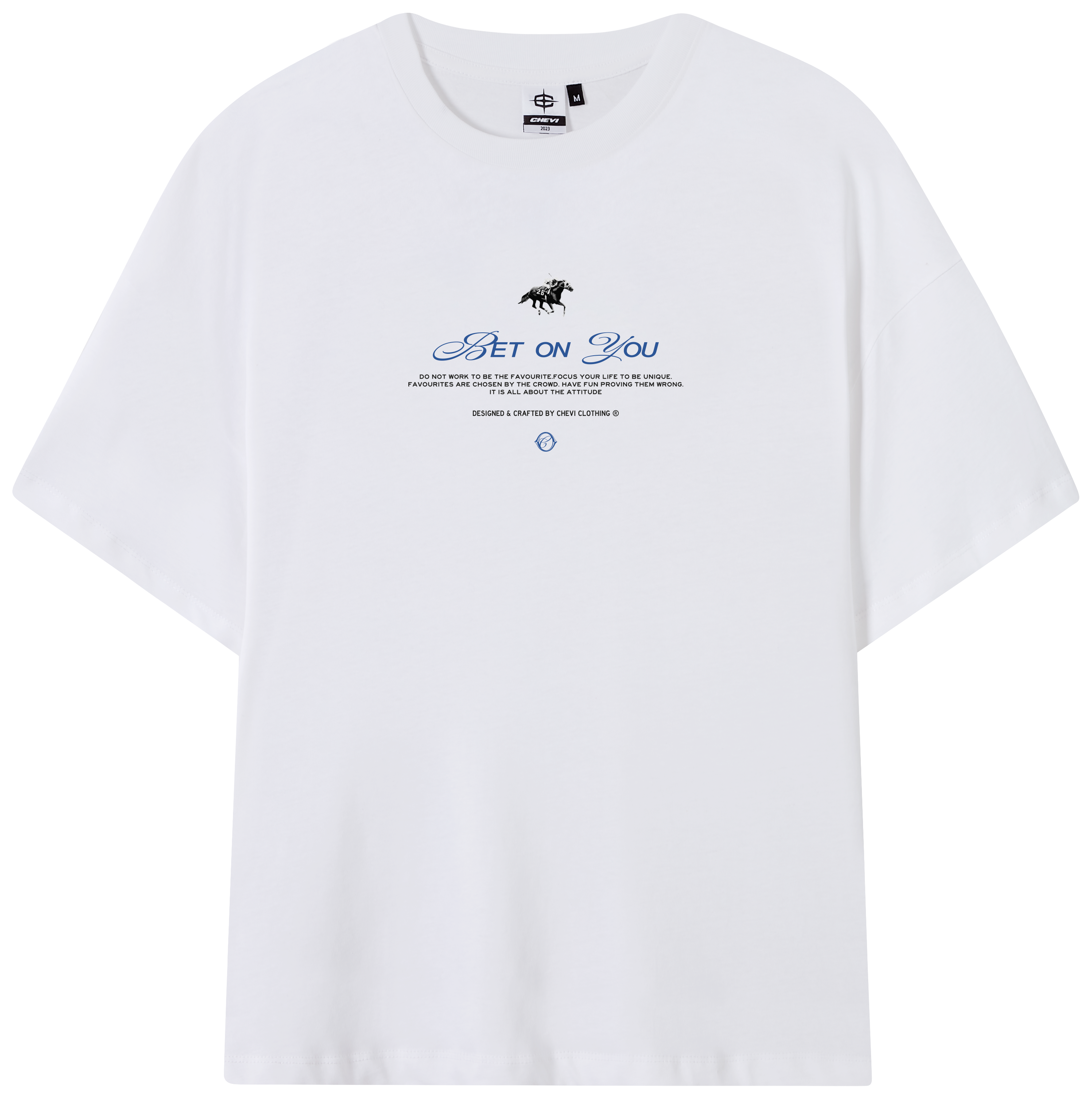 BET ON YOU TEE (WHITE)