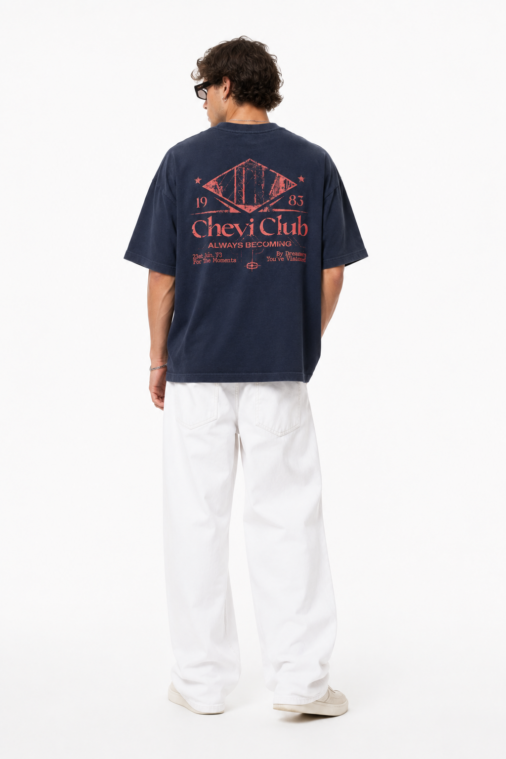 BRIDGE TEE (NAVY)