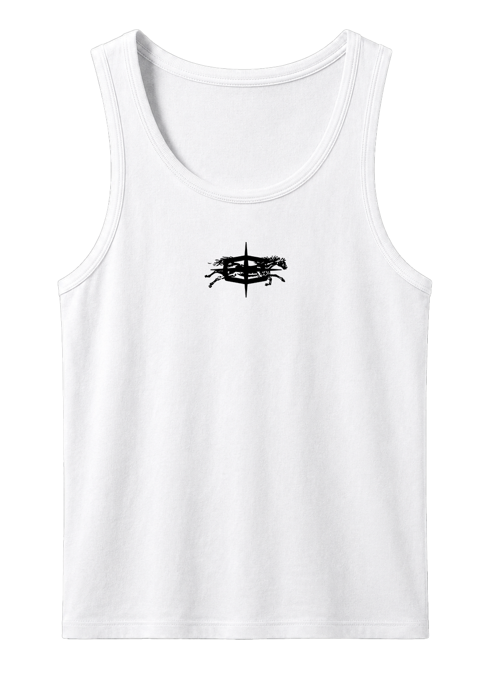 C-STAR TANK TOP (WHITE)