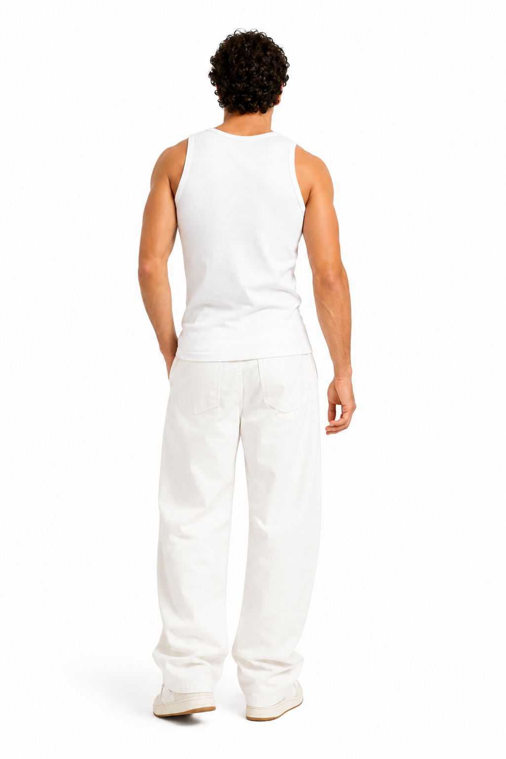 C-STAR TANK TOP (WHITE)