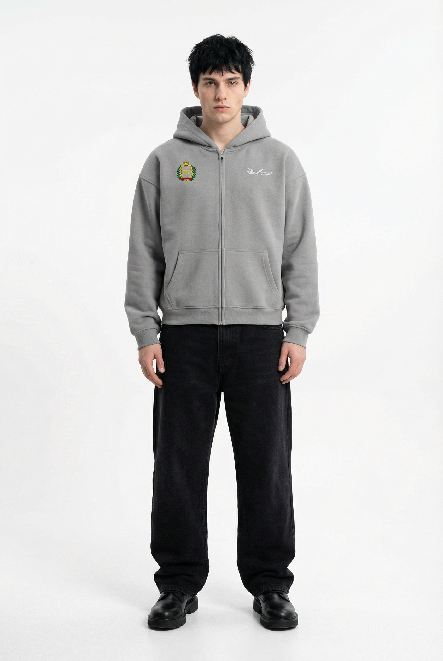 MOVEMENT ZIPPER (SMOKE GREY)