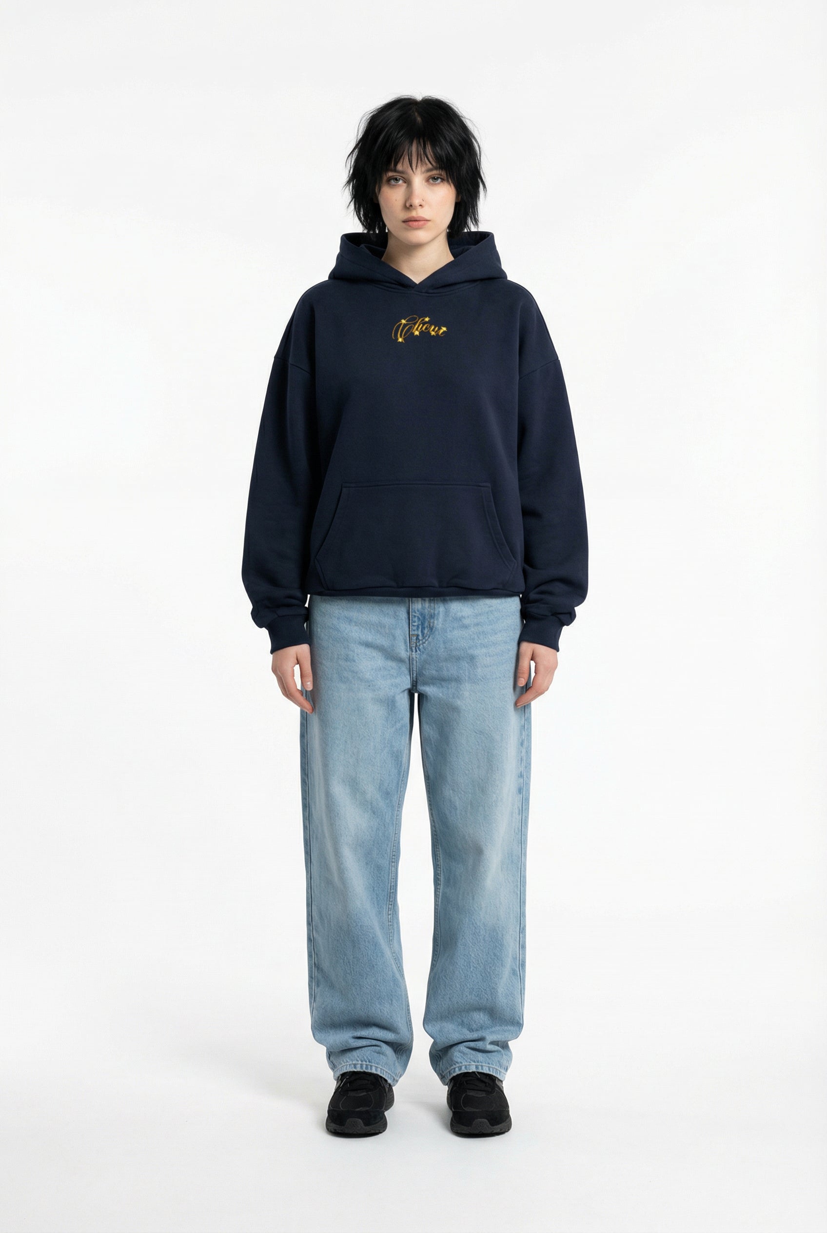 HOTEL HOODIE (NAVY BLUE)