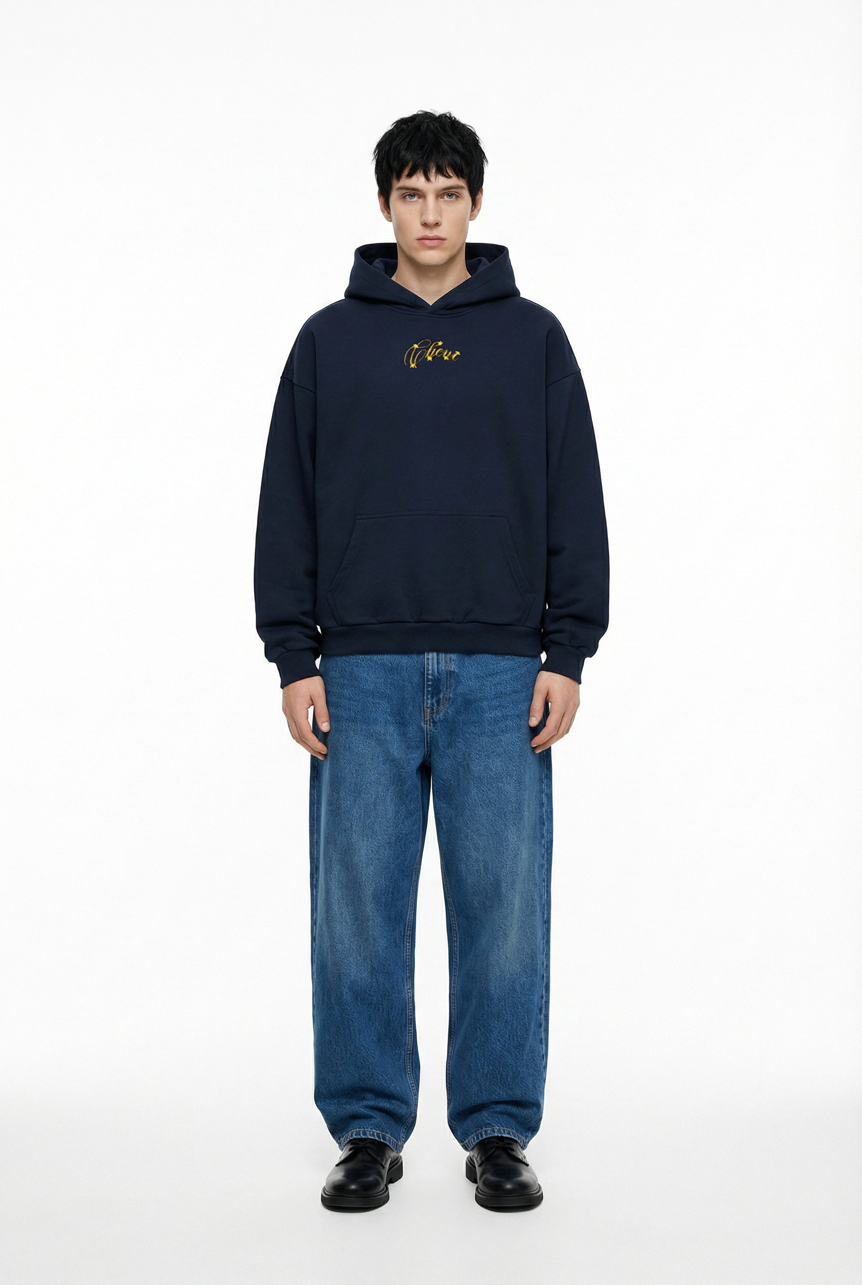 HOTEL HOODIE (NAVY BLUE)