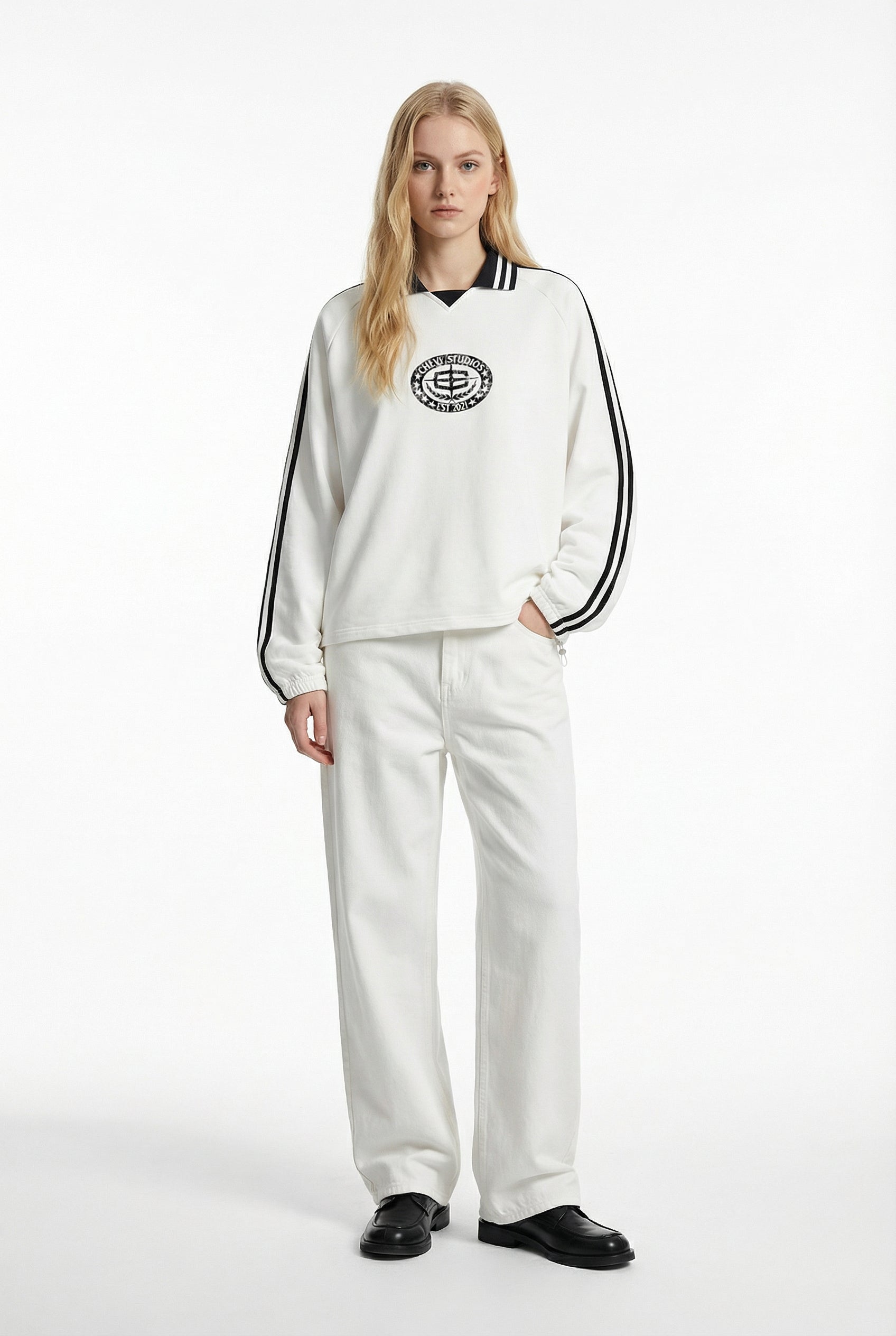 STUDIO RUGBY POLO (WHITE)