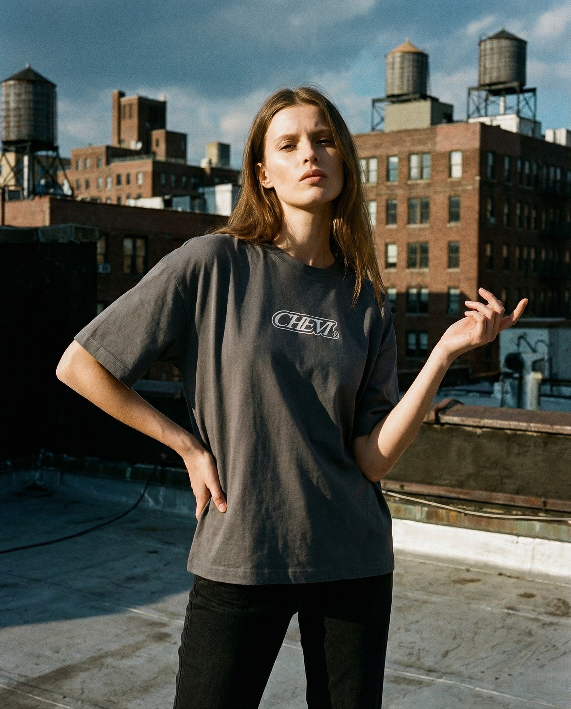 Vision Eye Tee (Ash Grey)