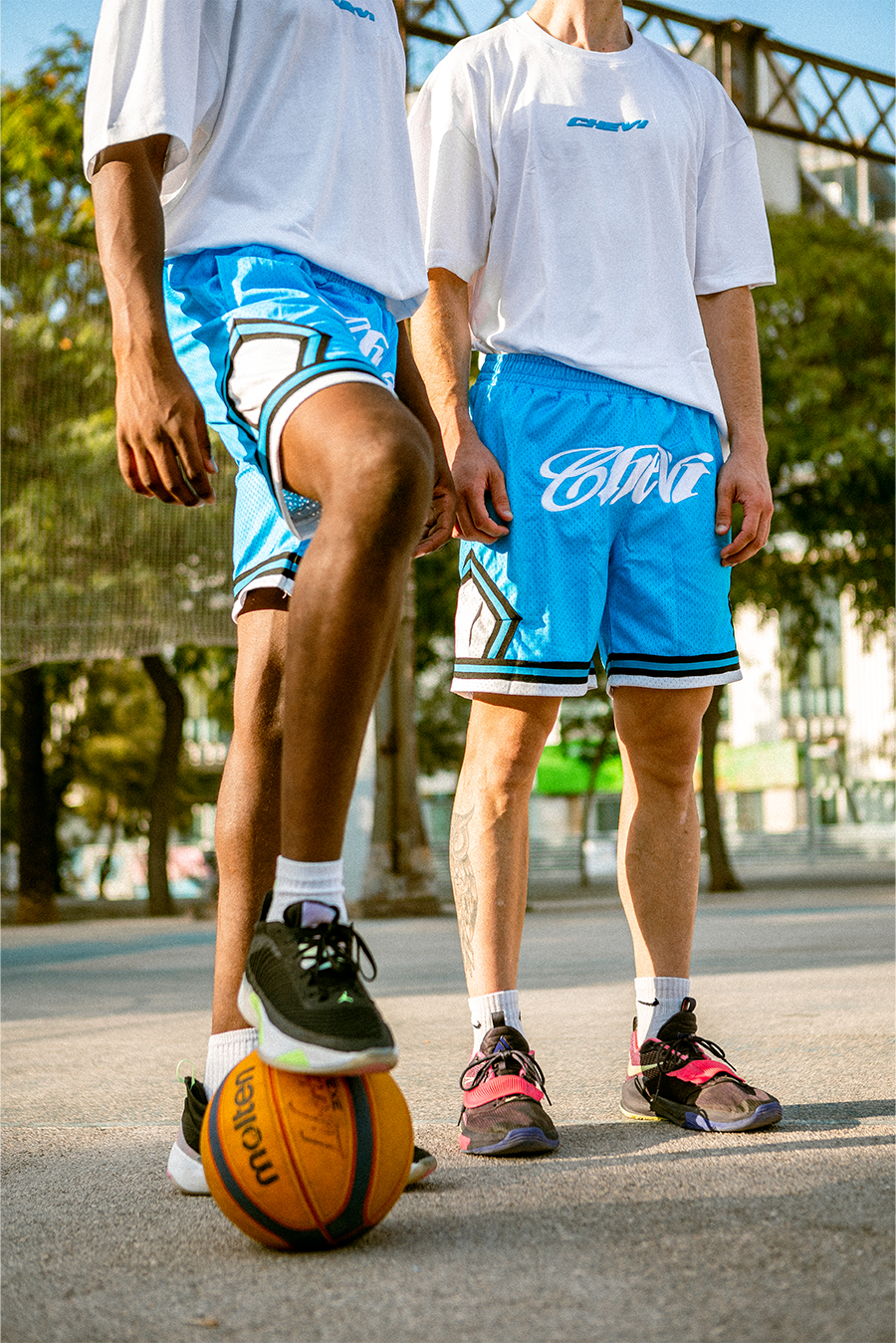 BASKET SHORTS BLUE