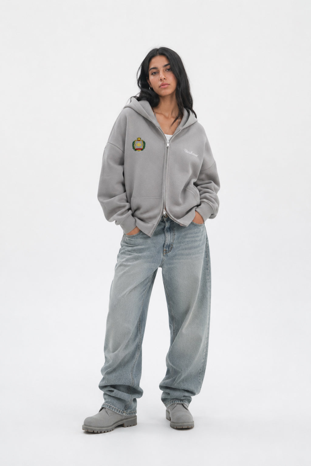 THE "MOVEMENT" HEAVY ZIPPER (SMOKE GREY)