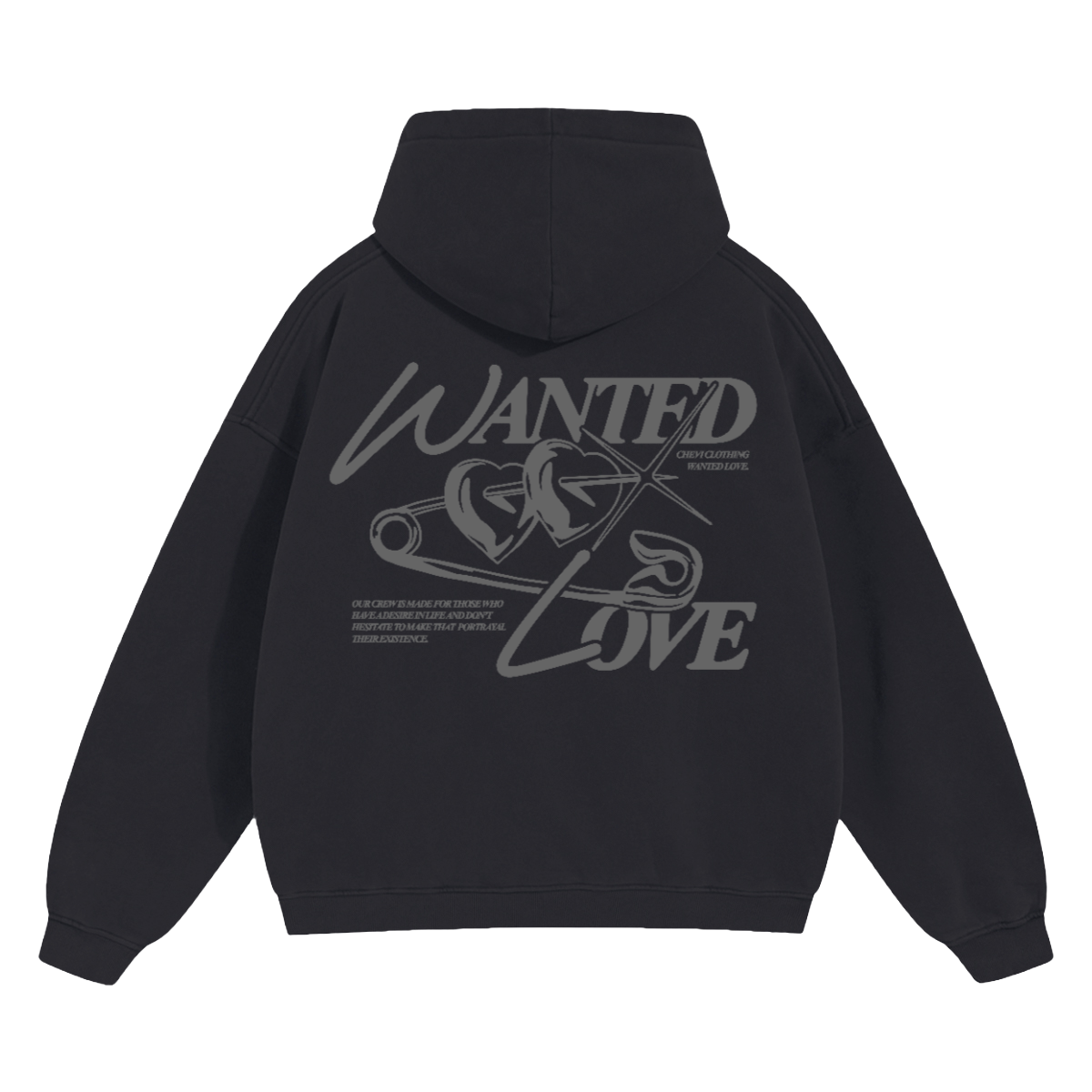 Wanted Hood (Black)