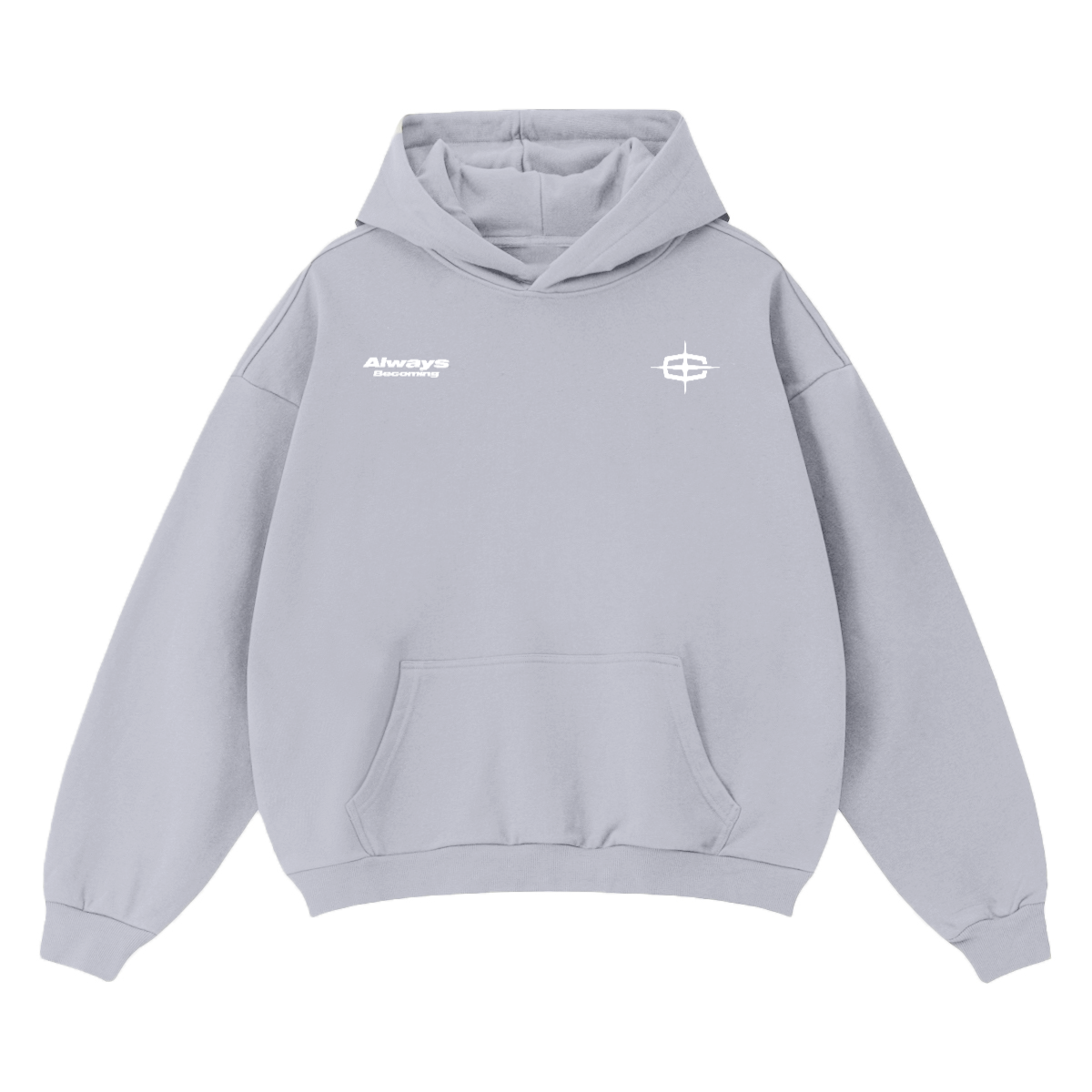 BECOMING HOODIE (GREY)