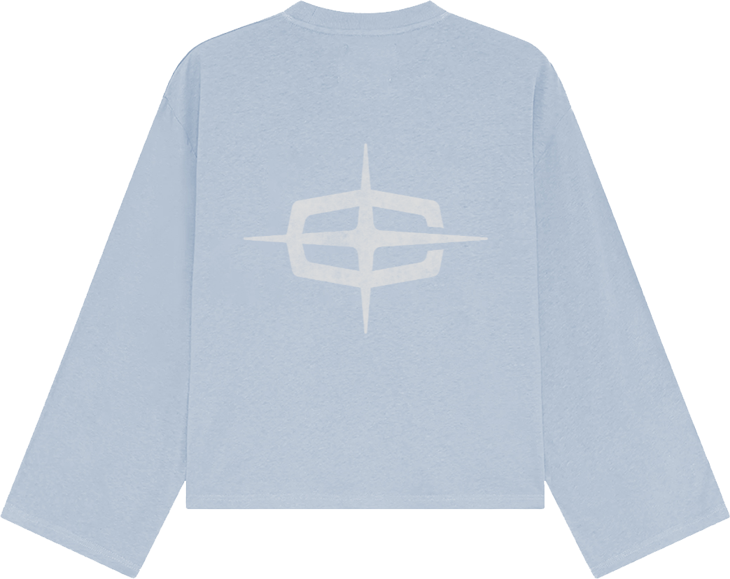 ICONIC LONGSLEEVE (BABY BLUE)