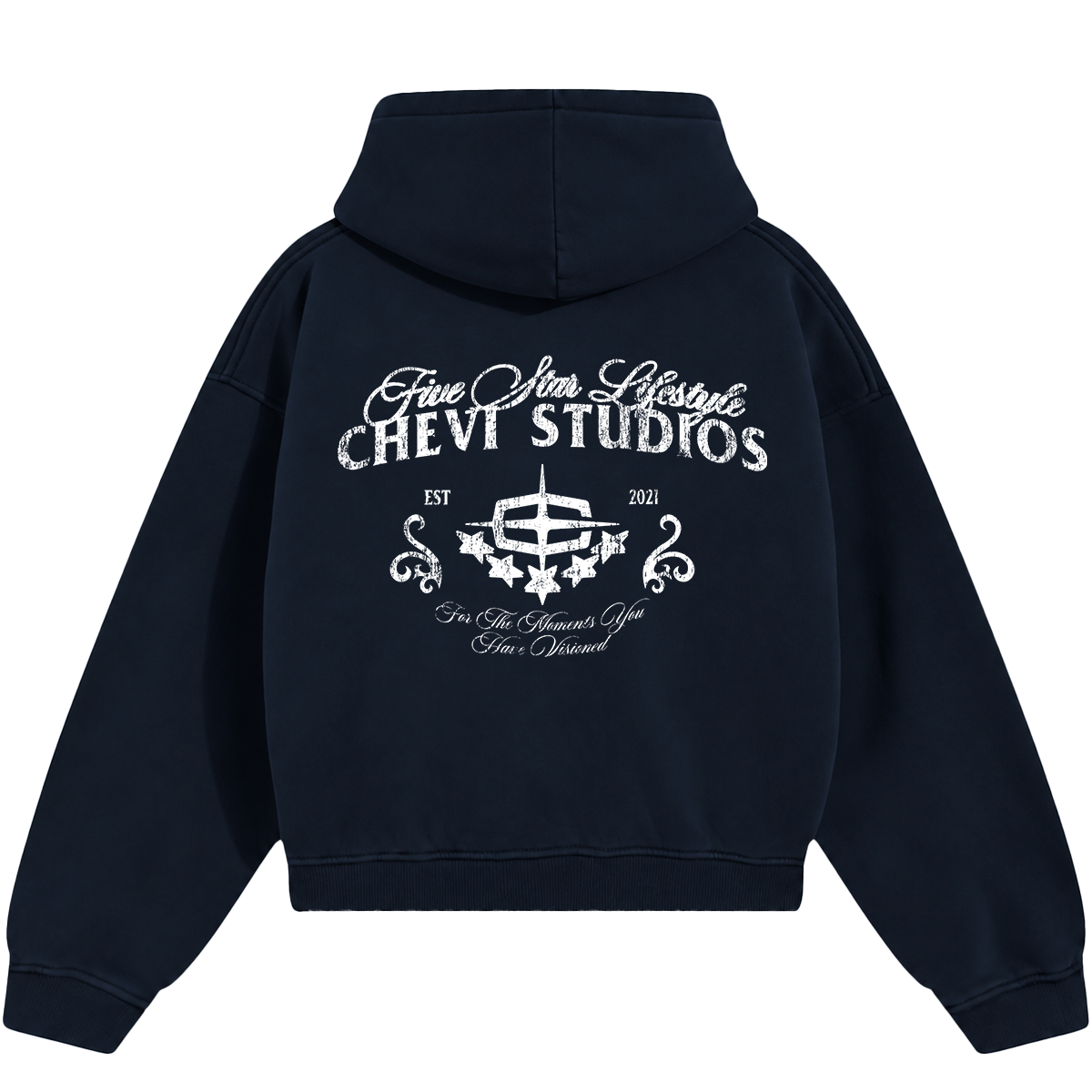 THE "STUDIOS" HEAVY HOOD (NAVY)