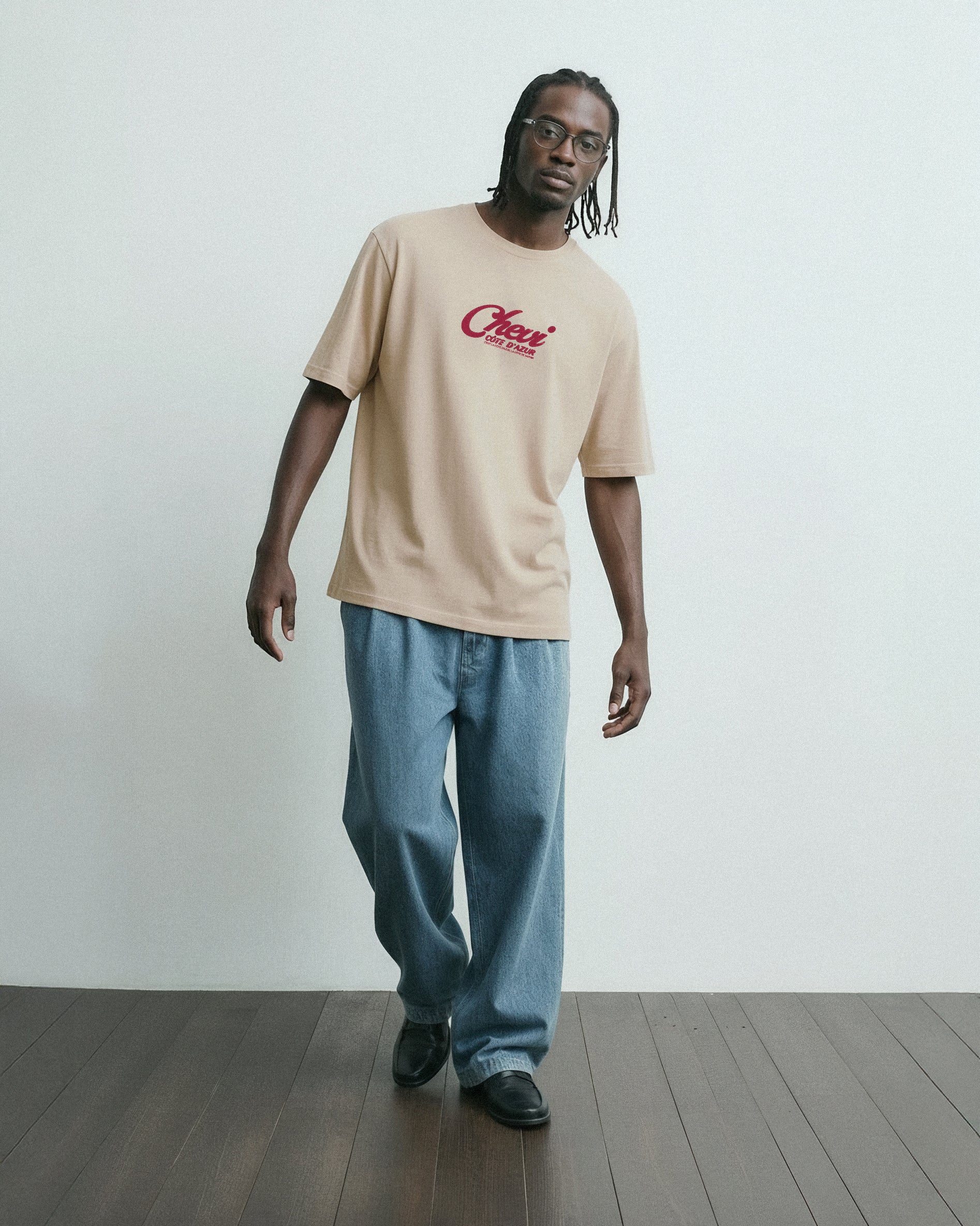 Classy Chaos Tee (Beige)