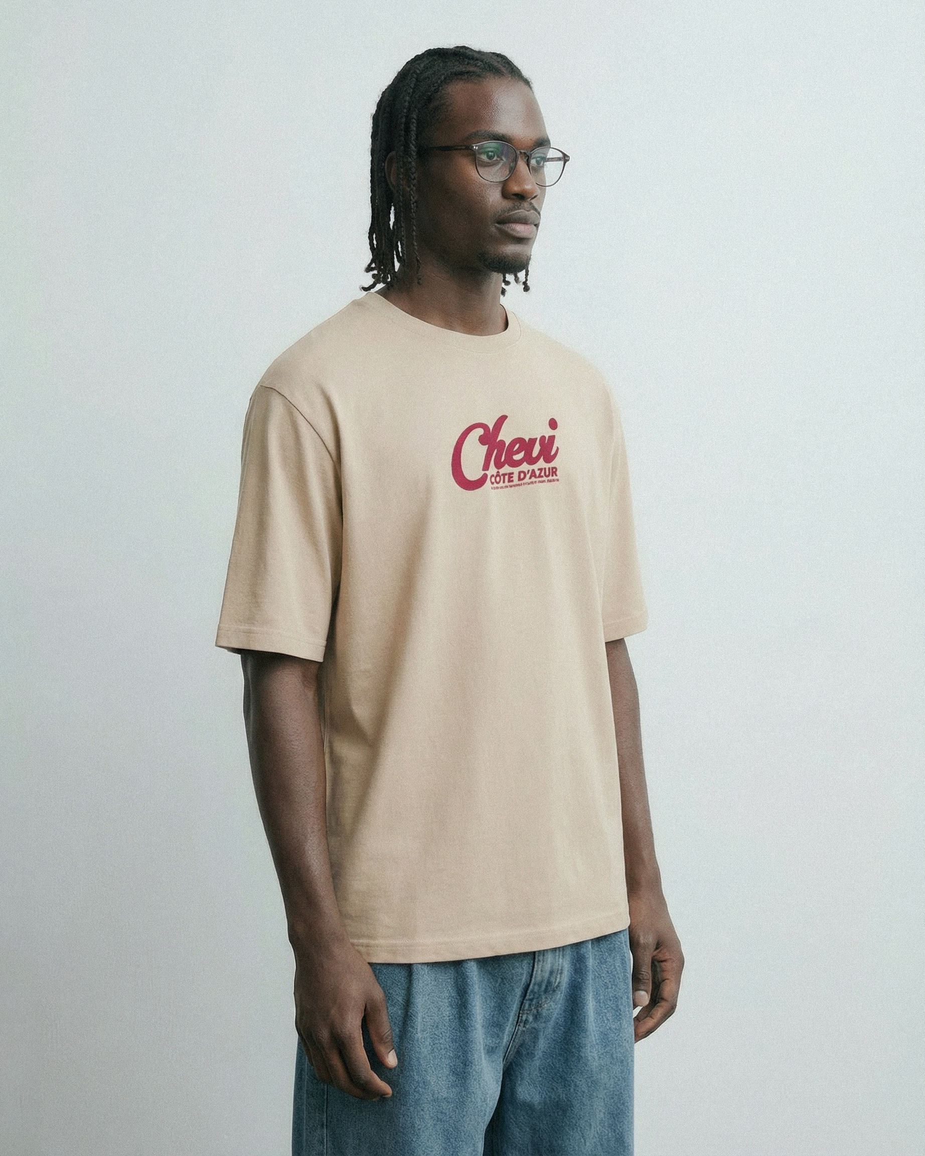 Classy Chaos Tee (Beige)