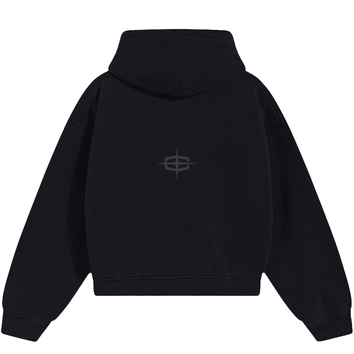 THE "C-STAR" HEAVY HOOD (BLACK)