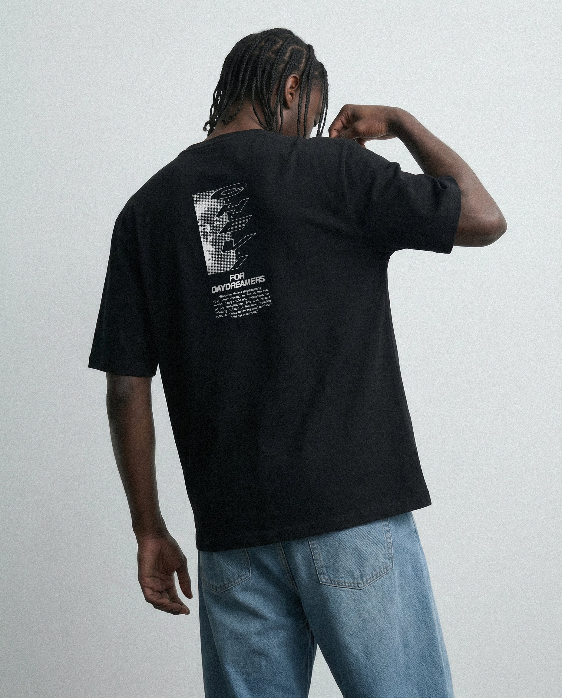 For Daydreamers Tee (Black)