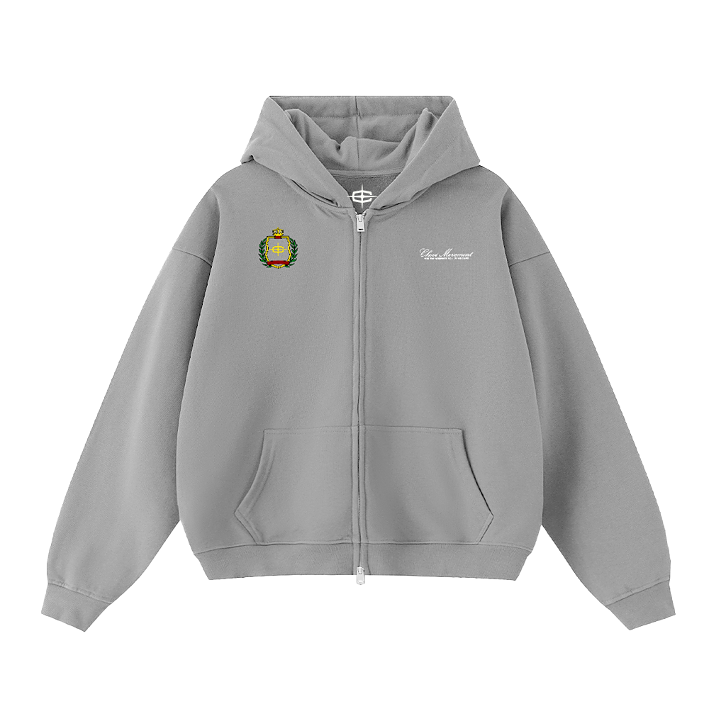 MOVEMENT ZIPPER (SMOKE GREY)