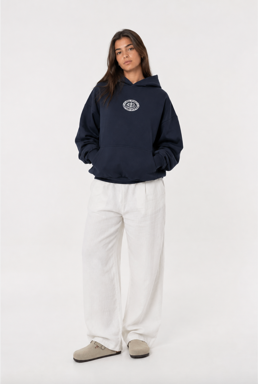 THE "CHEVICLO" HEAVY HOOD (NAVY)