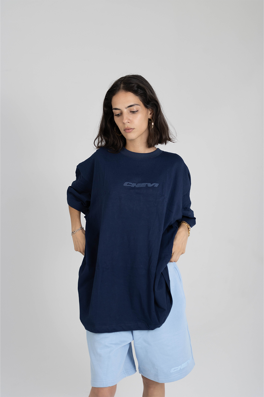 C-STAR NAVY TEE