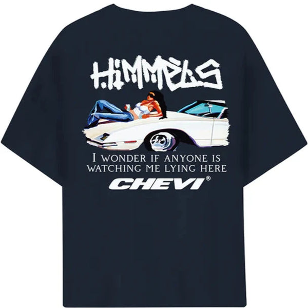 CHEVI X HIMMELS NAVY TEE