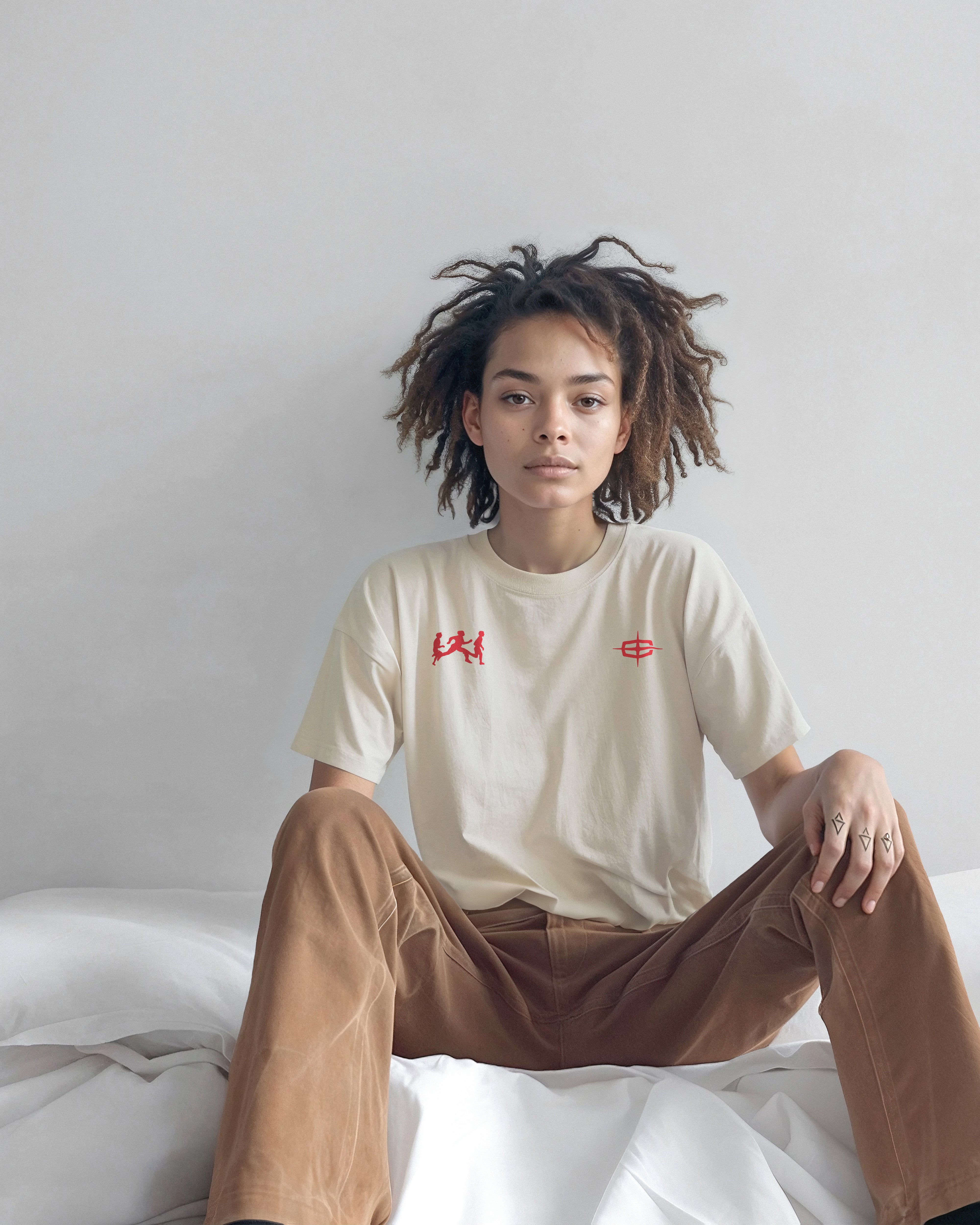 STUDIO OF MOVEMENT TEE (BEIGE)