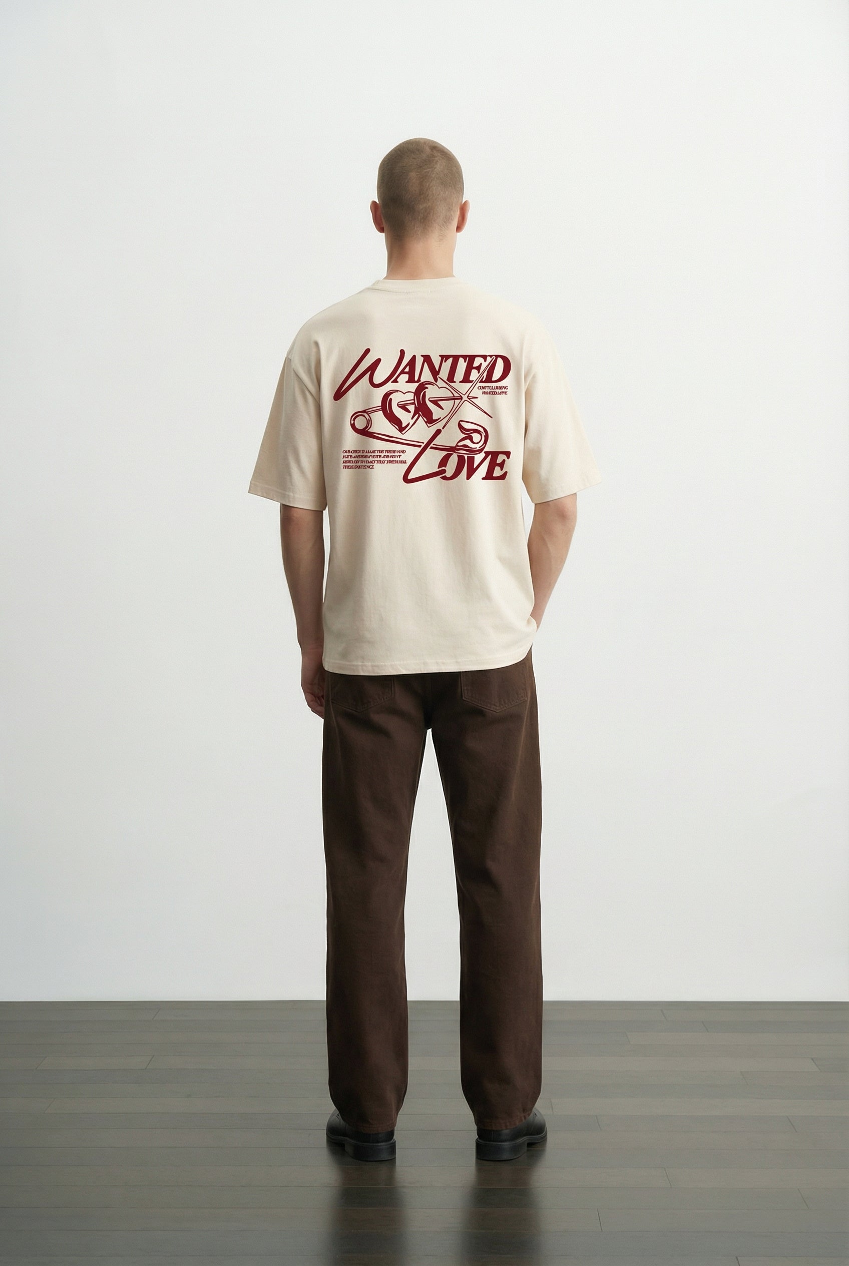 Wanted Tee (Cream)