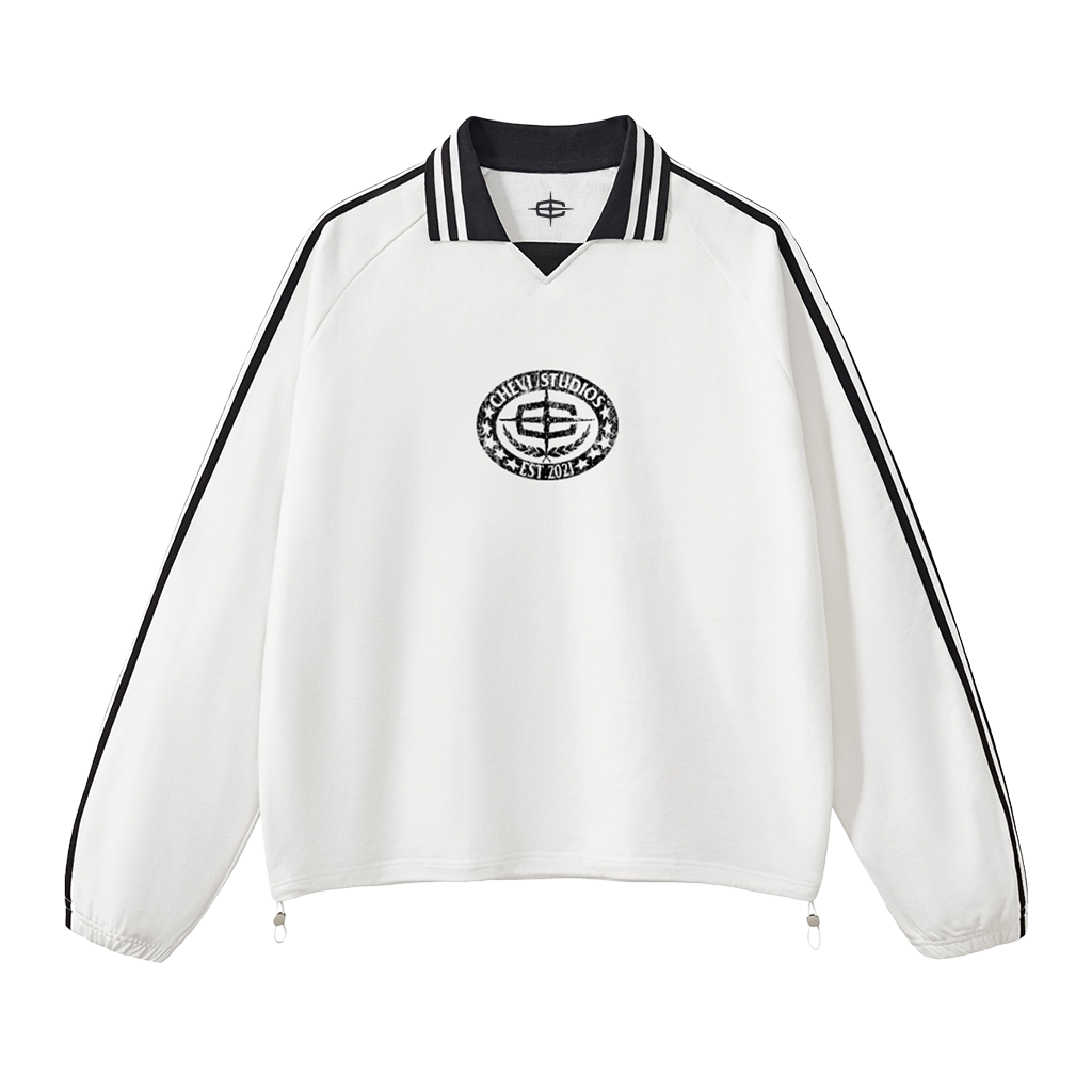 Unisex Heavyweight Contrast Collar Sweatshirt (380GSM) 