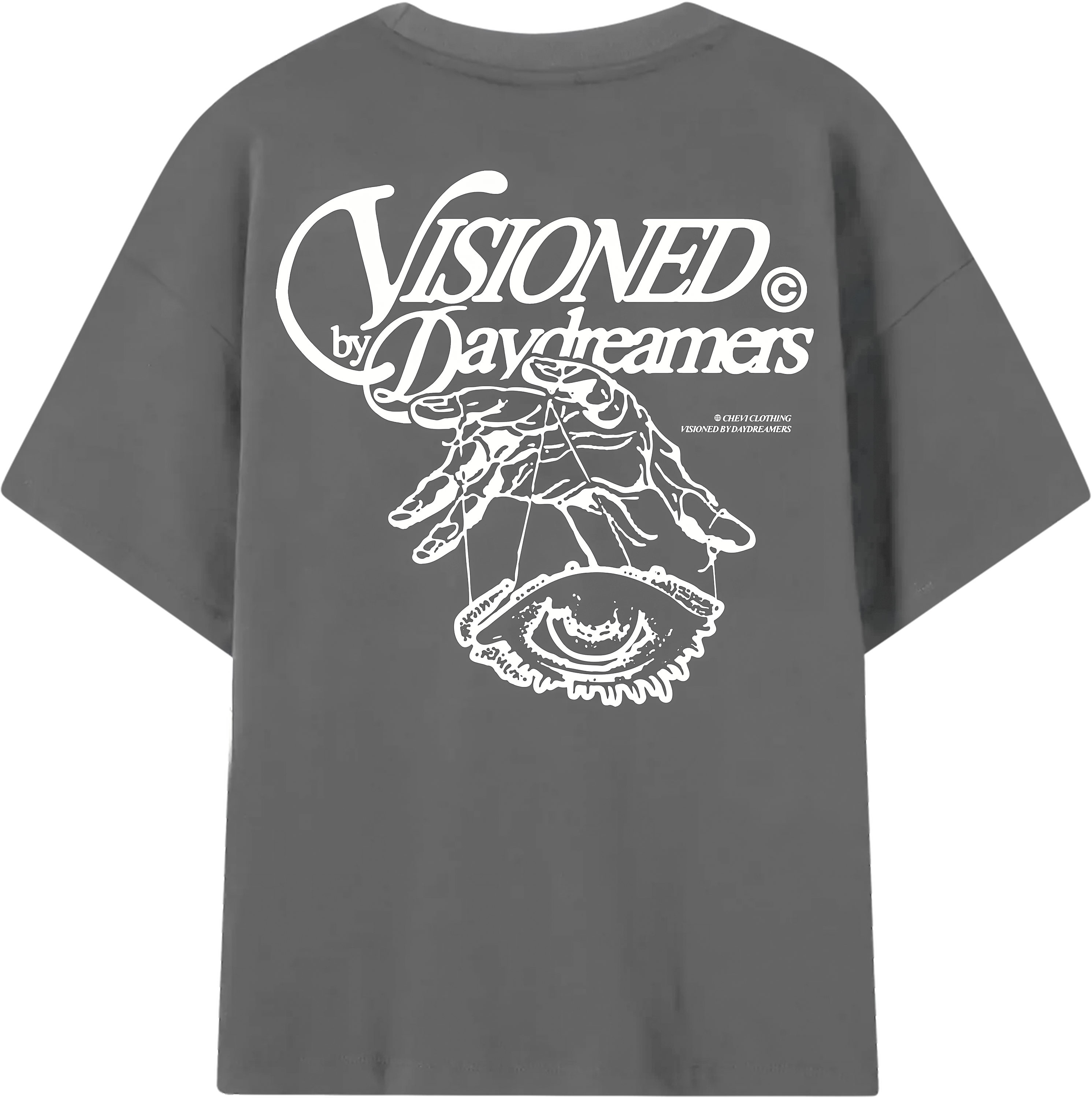 VISION EYE TEE (GREY)