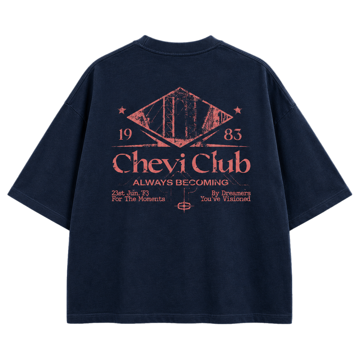 BRIDGE TEE (NAVY)