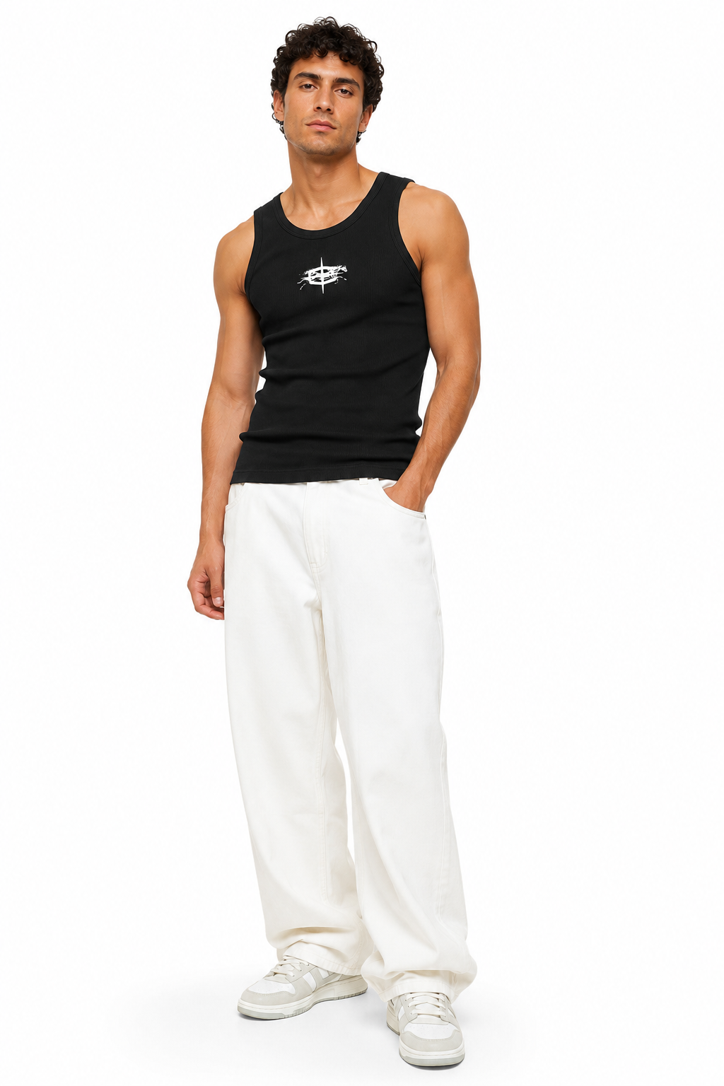 C-STAR TANK TOP (BLACK)