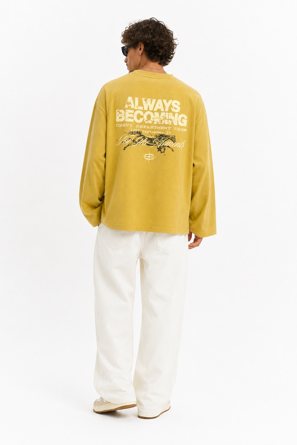 HORSE LONGSLEEVE (YELLOW)
