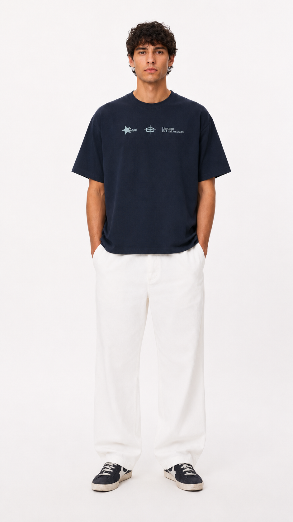 THE "MOVEMENT" HEAVY T-SHIRT (NAVY)