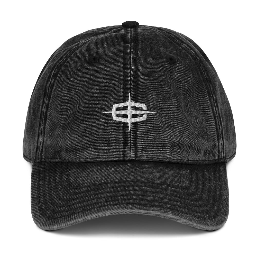 C-STAR VINTAGE CAP (BLACK)