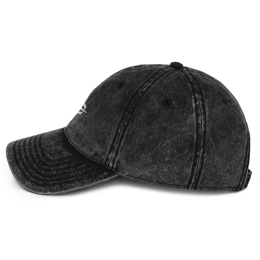 C-STAR VINTAGE CAP (BLACK)