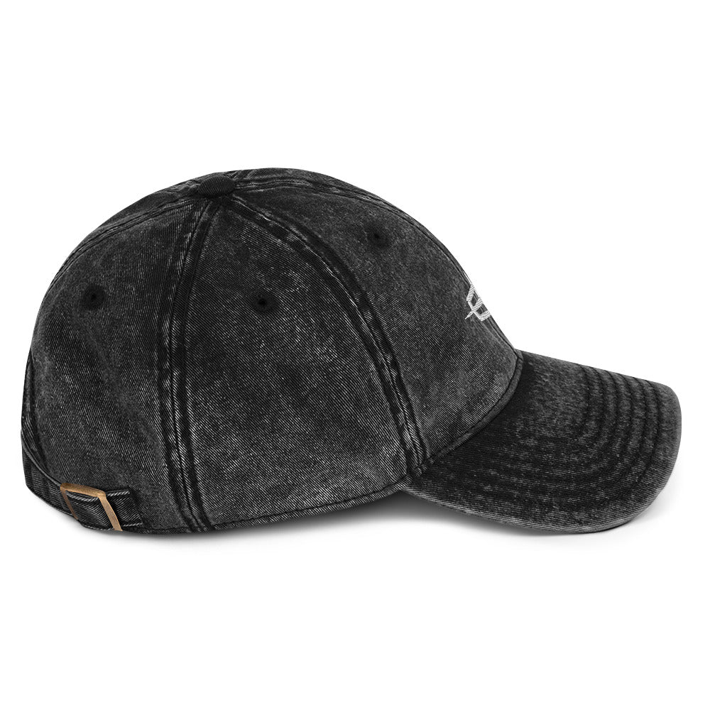 C-STAR VINTAGE CAP (BLACK)