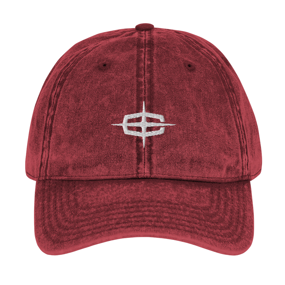 C-STAR VINTAGE CAP (MAROON)