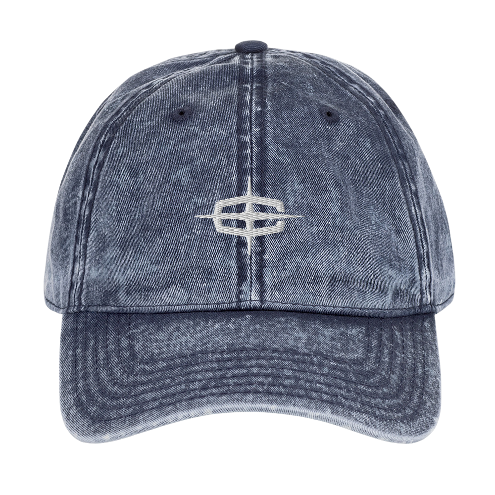 C-STAR VINTAGE CAP (NAVY)