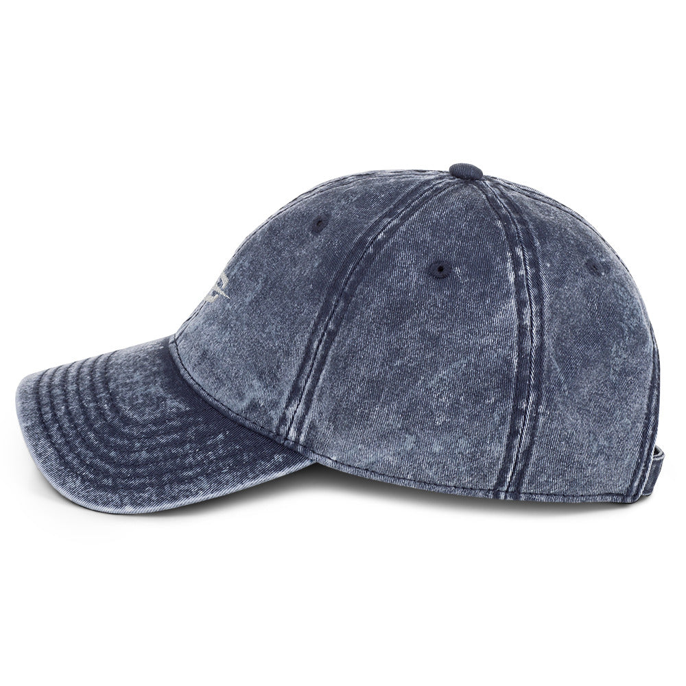 C-STAR VINTAGE CAP (NAVY)